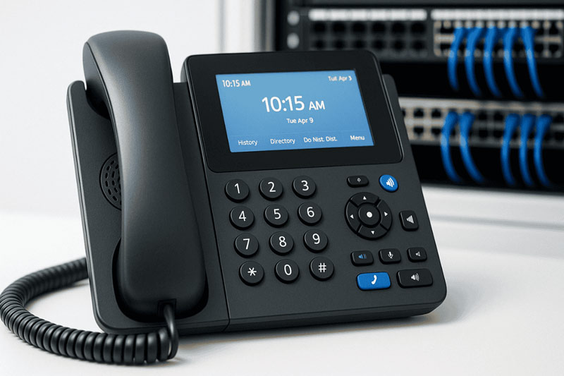 voip روی شبکه داخلی